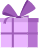 Cadeau violet