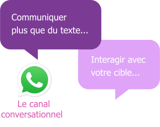 exemple offre WhatsApp avec logo